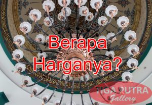 harga lampu gantung masjid Harga Lampu gantung di atas kubah masjid